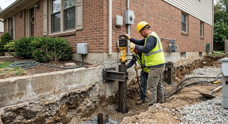 Structural Foundation Repair in East Pittsburgh, PA