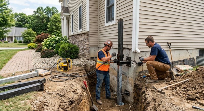 Structural Foundation Repair in Harrison City, PA