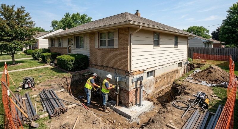 Structural Foundation Repair in Ligonier, PA