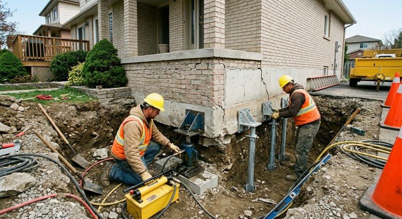 Structural Foundation Repair in Perryopolis, PA