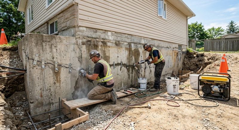 Structural Foundation Repair in Scottdale, PA