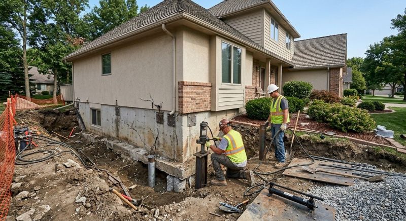 Structural Foundation Repair in Wilmerding, PA