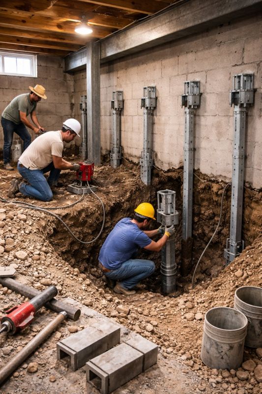 Structural Underpinning in Westmoreland County, PA
