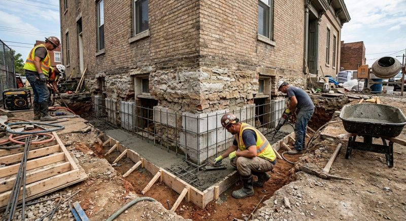 Structural Underpinning in Westmoreland County, PA