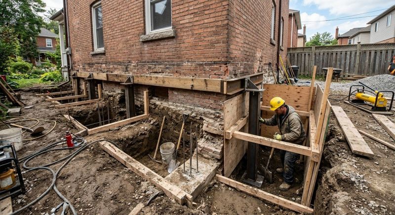 Structural Underpinning in Westmoreland County, PA